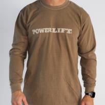 Comfort Colors Long Sleeve T-Shirt - Expresso | Power Lift
